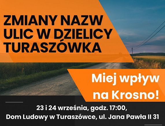 Plakat ulice Turaszówka