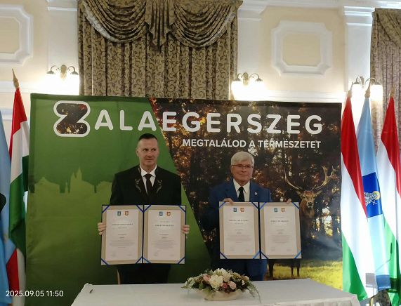 wizyta Prezydenta Przytockiego w mieście Zalaegerszeg