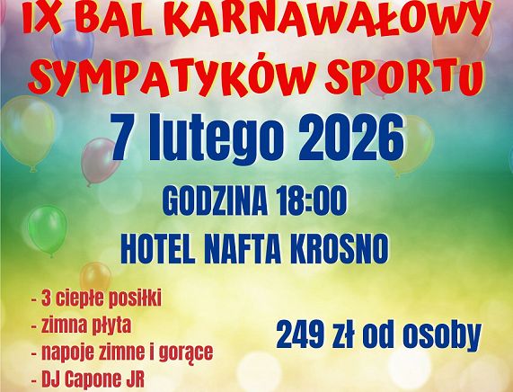 Plakat Bal Karnawałowy