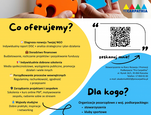 Akademia Skutecznych NGO plakat