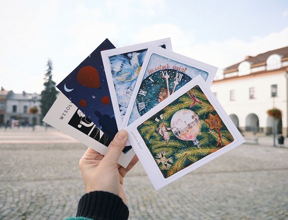 1 - poziom kartka świąteczna
