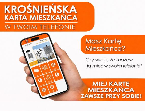 Krośnieńska Karta Mieszkańca już od 1 marca w Twoim telefonie