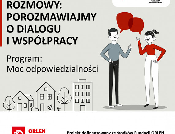 Fundacja Orlen plakat Misja Obywatelska