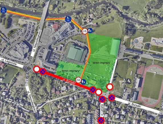 MAJÓWKA 2026: Zmiana organizacji ruchu