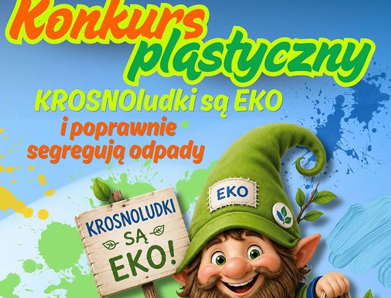 Konkurs plastyczny KROSNOludki są EKO