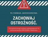 Ostrzeżenie przed osobami podszywającymi się pod pracowników WFOŚiGW w Rzeszowie