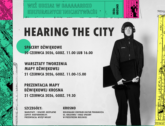 RCKP Hearing the City 2026 open call Kierunek Inicjatywa kwadrat