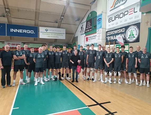 Kadra U18 chłopców na zgrupowaniu w Krośnie