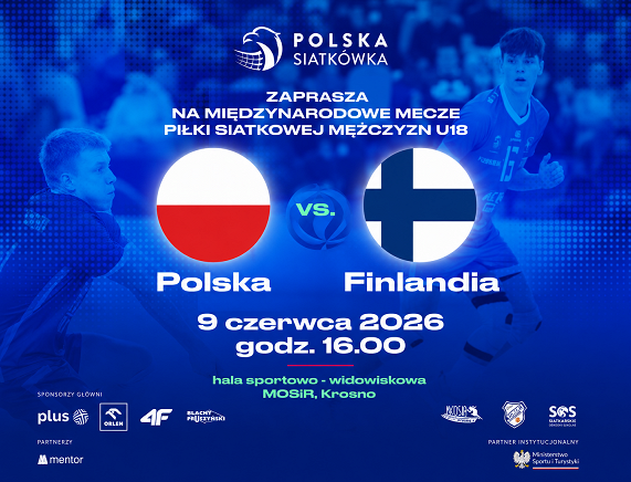 grafika plakat mecz Polska Finlandia