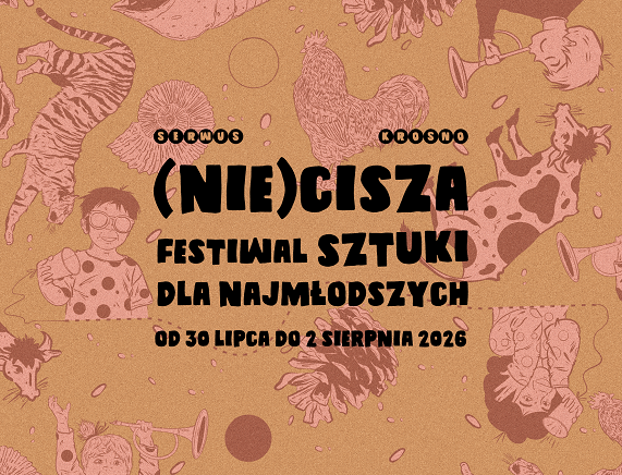 RCKP (nie)Cisza 2026 festiwal sztuki dla najmłodszych grafika kwadrat