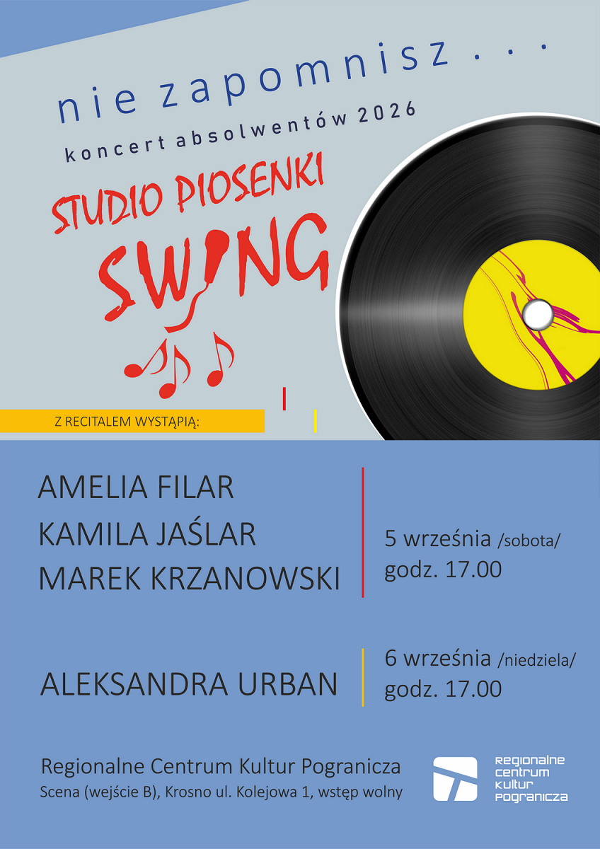 RCKP Koncert Nie zapomnisz 2026 Studio Piosenki Swing plakat.png [547.51 KB]