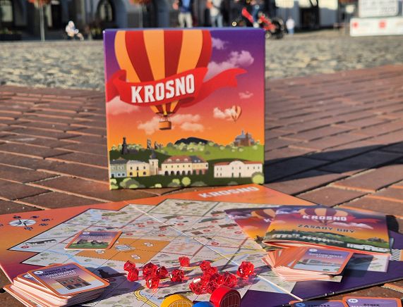 Balonem nad Krosnem - na planszy. Premiera gry z okazji Balonowych Mistrzostw Świata