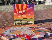 Balonem nad Krosnem - na planszy. Premiera gry z okazji Balonowych Mistrzostw Świata