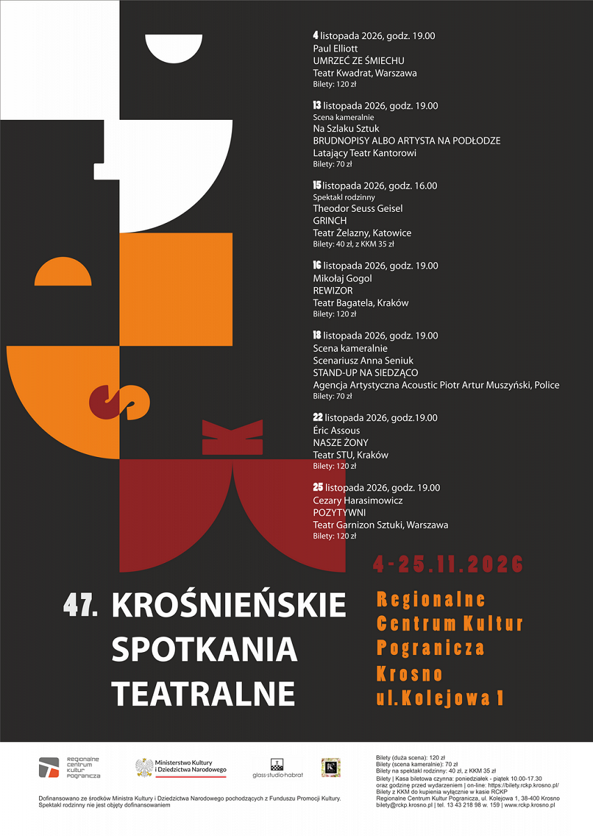 RCKP 47. Krośnieńskie Spotkania Teatralne 2026 afisz.png [346.50 KB]