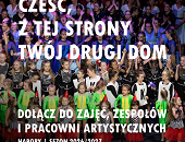 Dołącz do zajęć, zespołów i pracowni artystycznych w RCKP