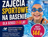 17 września ruszają zapisy na zajęcia sportowe dla dzieci na pływalni